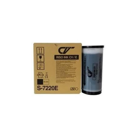 (S-7220E) RISO TINTA NEGRO SERIE CV (PACK 2)
