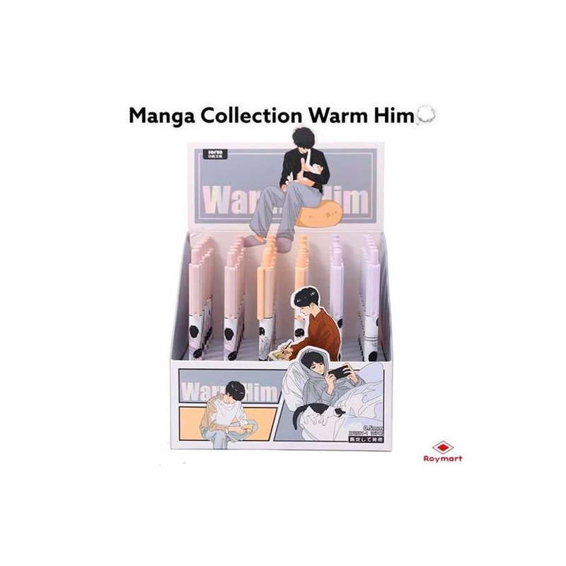 (EZV-2581) ROYMART BOLIS GEL WARM HIM SURTIDOS EXPOSITOR 36 UD