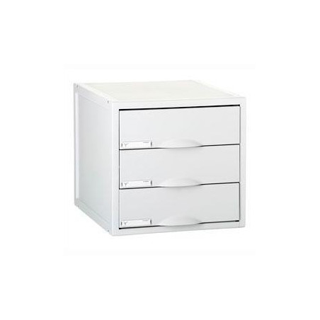 (8403C GS) ARCHIVO 2000 MÓDULO ARCHISYSTEM DE 3 CAJONES 356X316X303 MM GRIS