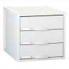 (8403C GS) ARCHIVO 2000 MÓDULO ARCHISYSTEM DE 3 CAJONES 356X316X303 MM GRIS