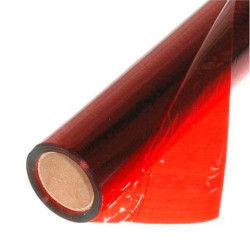 (12501) SADIPAL PAPEL CELOFÁN PLIEGOS MICROPERFORADO ROLLO 25H 50X65CM ROJO
