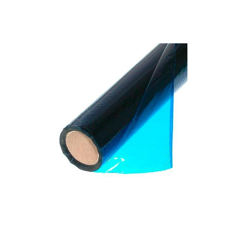 (12502) SADIPAL PAPEL CELOFÁN PLIEGOS MICROPERFORADO ROLLO 25H 50X65CM AZUL