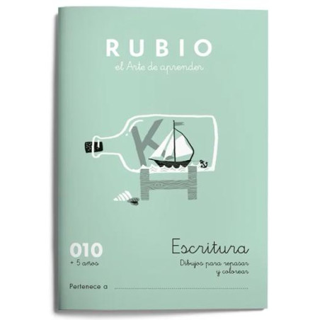 (C010) RUBIO CUADERNO DE ESCRITURA 010