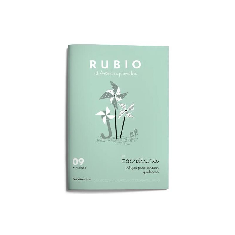 (C09) RUBIO CUADERNO DE ESCRITURA 09