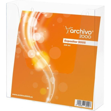 (9005 CS TP) ARCHIVO 2000 PORTAFOLLETOS MURAL ARCHIVO 2000 "PREMIUM" ESPESOR 3 MM DIN A4 VERTICAL 55X235X240 MM
