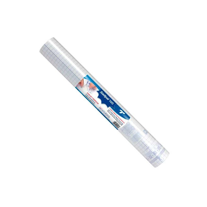 (01123) SADIPAL FORRO DE LIBROS AUTOADHESIVO REPOSICIONABLE PP 100MICRAS 0