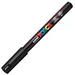 (289827000/317842000) POSCA MARCADOR  PC-1MR NO PERMANENTE PUNTA EXTRAFINA 0.7MM  NEGRO