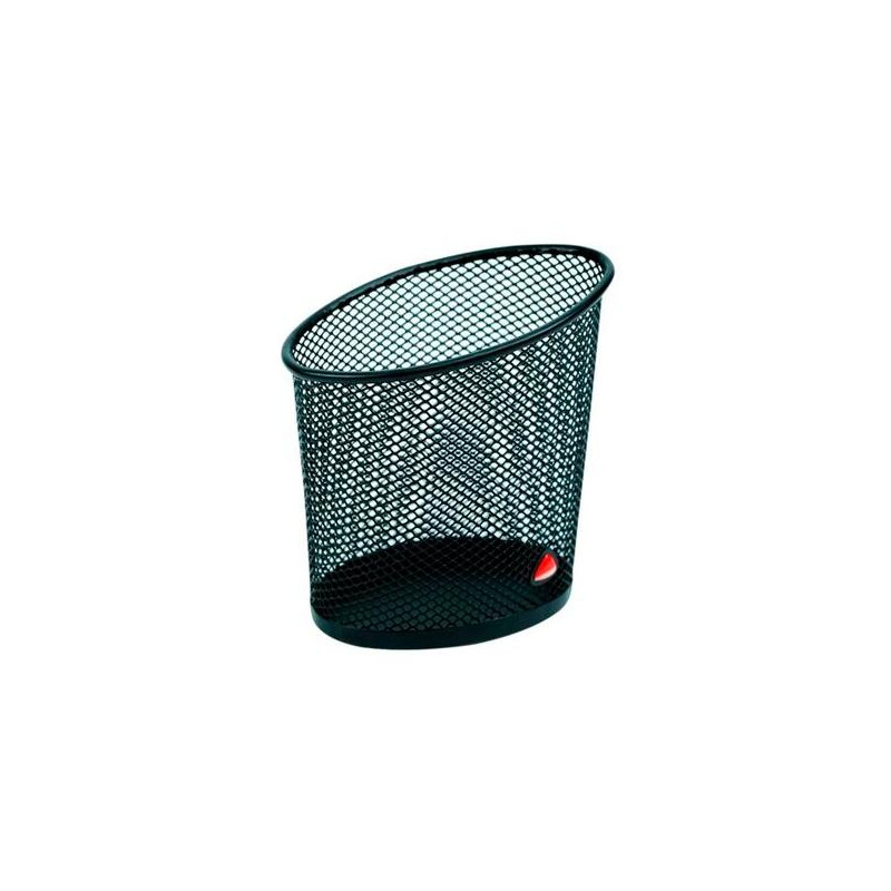 (ALMESHCUP NE) ARCHIVO 2000 PORTALÁPICES DE REJILLA MESH ALBA GRAN CAPACIDAD 105X70X105 MM NEGRO