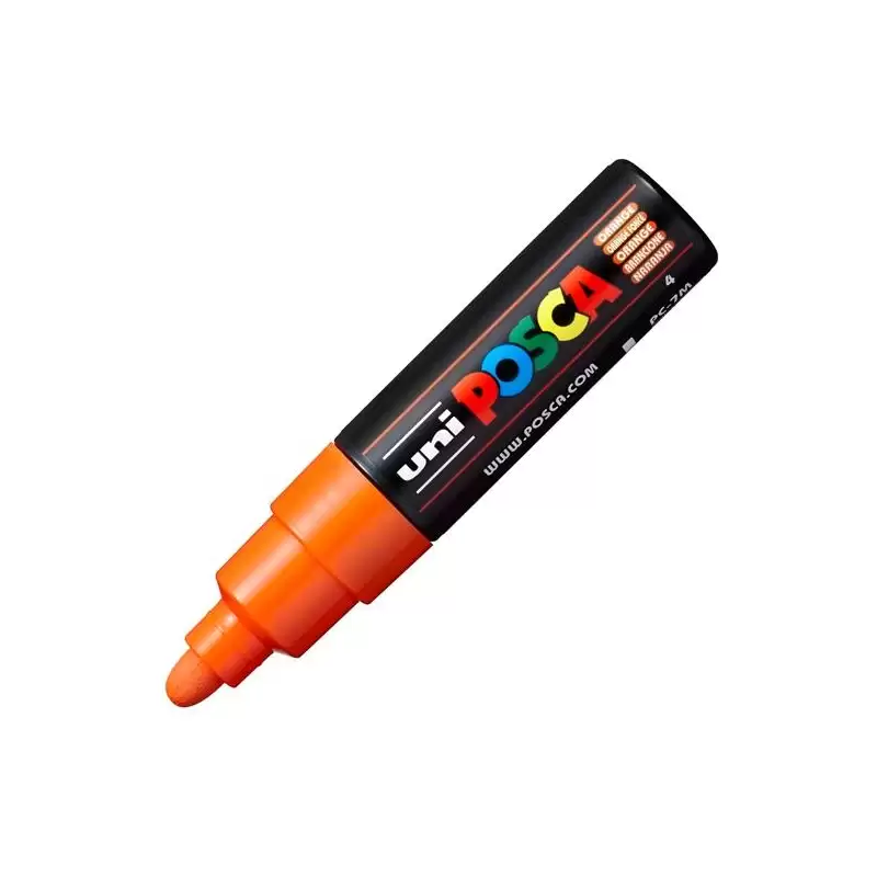 (300103000) POSCA MARCADOR  PC-7M NO PERMANENTE PUNTA FORMA DE BALA  4