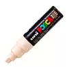 (300582000) POSCA MARCADOR  PC-8K NO PERMANENTE PUNTA BISELADA 8.0MM BEIGE