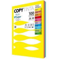 (11303) SADIPAL PAPEL COPYTINTA A4 80GR INKJET/LÁSER PAQUETE 100H COLORES SURTIDOS INTENSOS