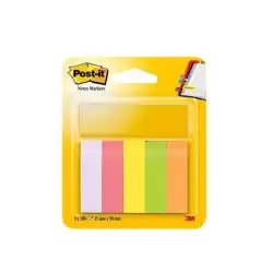 (7100172770) POST-IT MININOTAS ADHESIVAS COLORES 15X50MM 100 HOJAS/BLOCK
