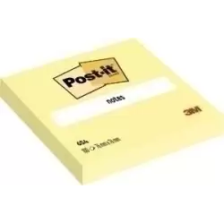 (7100233248) POST-IT BLOCS NOTAS 654 100H 76X76 CANARY YELLOW