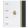 (512554666) SAFTA CARPETA ANILLAS 4X35MM C/RECAMBIO A4 100H 80GR TAPA DURA REAL MADRID EQUIP. 25/26