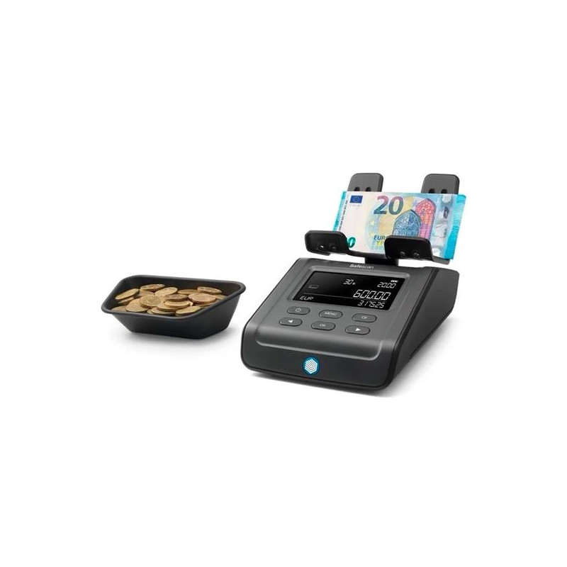 (131-0706) SAFESCAN BALANZA CONTADORA DE DINERO 6175 CABLE USB NEGRO