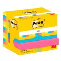 (7100290179) POST-IT BLOCS NOTAS 653 GAMA ENERGETIC AMARILLO