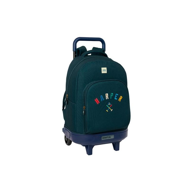 (612459918) SAFTA MOCHILA GRANDE CON RUEDAS COMPACT EXTRAÍBLE HARPER & NEYER