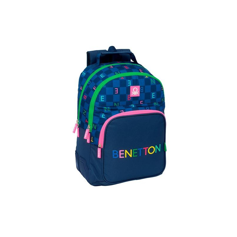 (612550773) SAFTA MOCHILA DOBLE 20L ADAPTABLE CARRO BENETTON "DAMERO"