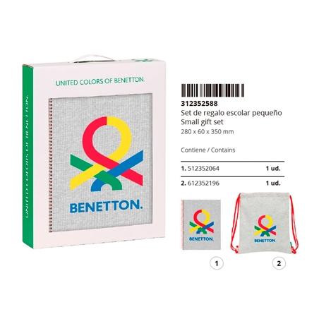 (312352588) SAFTA SET DE REGALO PEQUEÑO BENETTON "POP"