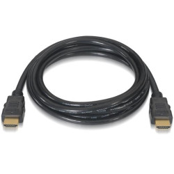 (A120-0122) AISENS CABLE HDMI V2.0 PREMIUM ALTA VELOCIDAD HEC 4K@60HZ 18GBPS A/M - A/M NEGRO 3