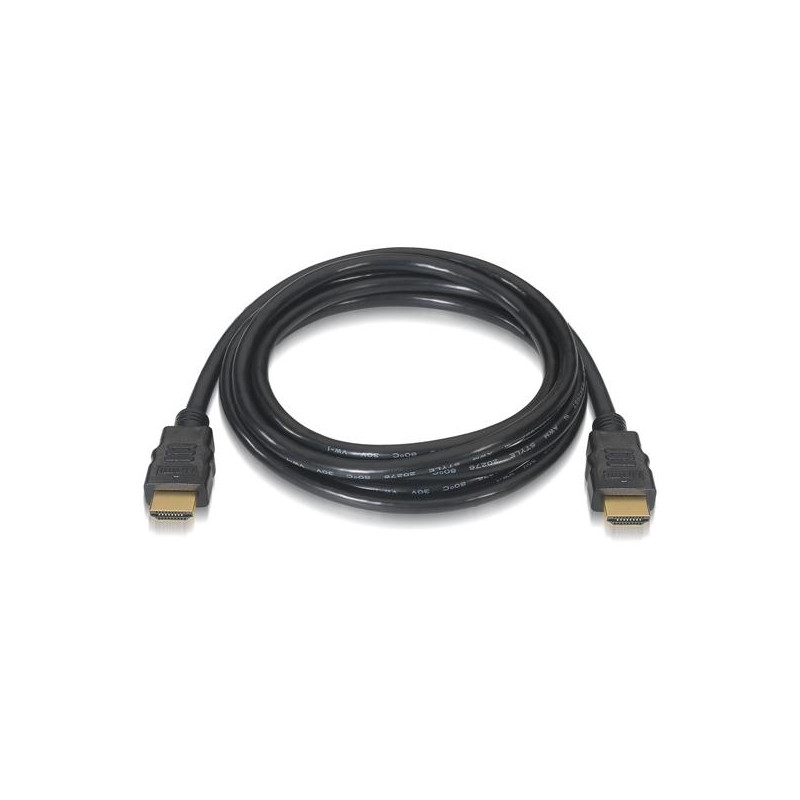 (A120-0122) AISENS CABLE HDMI V2.0 PREMIUM ALTA VELOCIDAD HEC 4K@60HZ 18GBPS A/M - A/M NEGRO 3