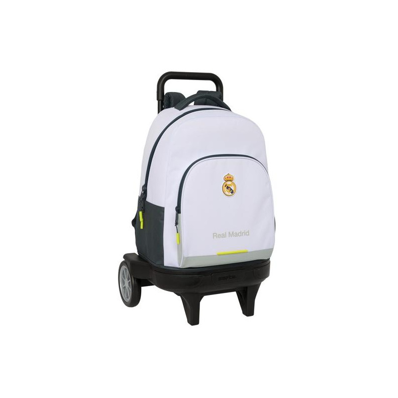 (612554218) SAFTA MOCHILA GDE. C/RUEDAS COMPACT EVOL. EXT. REAL MADRID EQUIPACIÓN 25/26