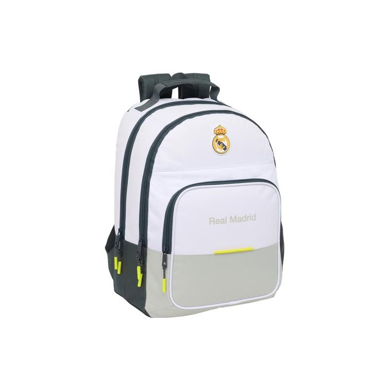 (612554560) SAFTA MOCHILA DOBLE ADAPT.CARRO REAL MADRID EQUIPACIÓN 25/26
