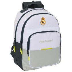 (612554773) SAFTA MOCHILA DOBLE CON CANTONERAS ADAPT.CARRO REAL MADRID EQUIPACIÓN 25/26