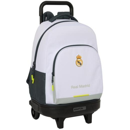 (612554918) SAFTA MOCHILA GDE. C/RUEDAS COMPACT EXTRAIBLE REAL MADRID EQUIPACIÓN 25/26