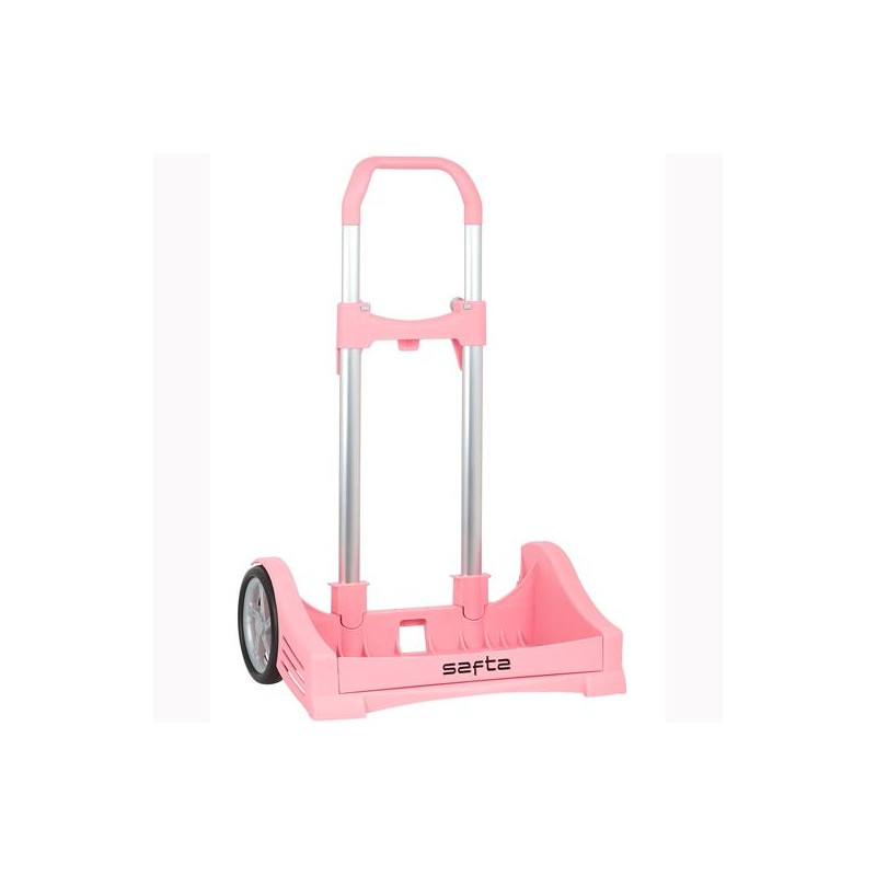 (641071205) SAFTA CARRO PORTAMOCHILAS EVOLUTION P.176C TROLLEY ROSA PALO