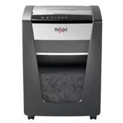 (2104577EU) REXEL DESTRUCTORA MOMENTUN M515 MICRO CORTE 2X15MM - HASTA 15 HOJAS A LA VEZ - NEGRO