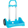 (641077205) SAFTA CARRO PORTAMOCHILAS EVOLUTION P.298C TROLLEY AZUL CELESTE