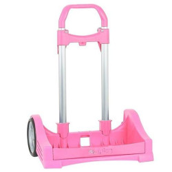 (641088205) SAFTA CARRO PORTAMOCHILAS EVOLUTION P.673C TROLLEY ROSA CLARO