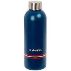 (312409899) SAFTA BOTELLA TERMO ACERO INOXIDABLE 500ML EL GANSO "CLASSIC" AZUL