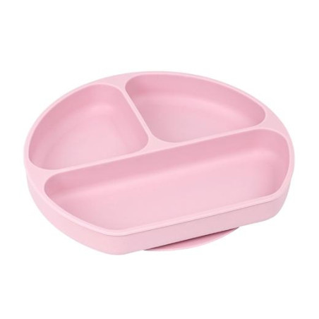 (822107923) SAFTA PLATO SILICONA CON VENTOSA "KOALA" PINK