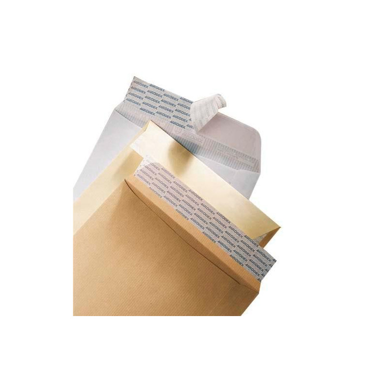 (143800) SAM BOLSA DIN C4 AUTOADHESIVO CON TIRA DE SILICONA SB/C4 229X324 90 GRAMOS CELULOSA CHAMOIX 250 BOLSAS