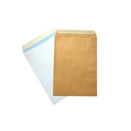 (145706) SAM BOLSA K-108100 AUTOADHESIVO CON TIRA DE SILICONA 260X360 KRAFT 90 GRAMOS 250 BOLSAS