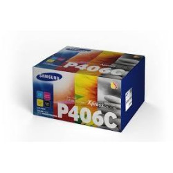 (SU375A) SAMSUNG CLP-360/CLP-365 RAINBOW TONER KIT (C/M/Y/K) CLTP406C