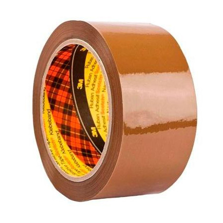(7000095502) SCOTCH CINTA DE EMBALAJE 309 MARRÓN / PP BAJO RUIDO / 50MM X 66M - PACK 6-