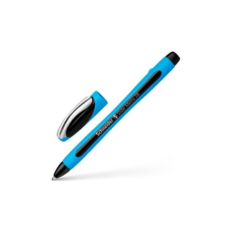 (SH150201) SCHNEIDER BOLÍGRAFO SLIDER MEMO XB NEGRO