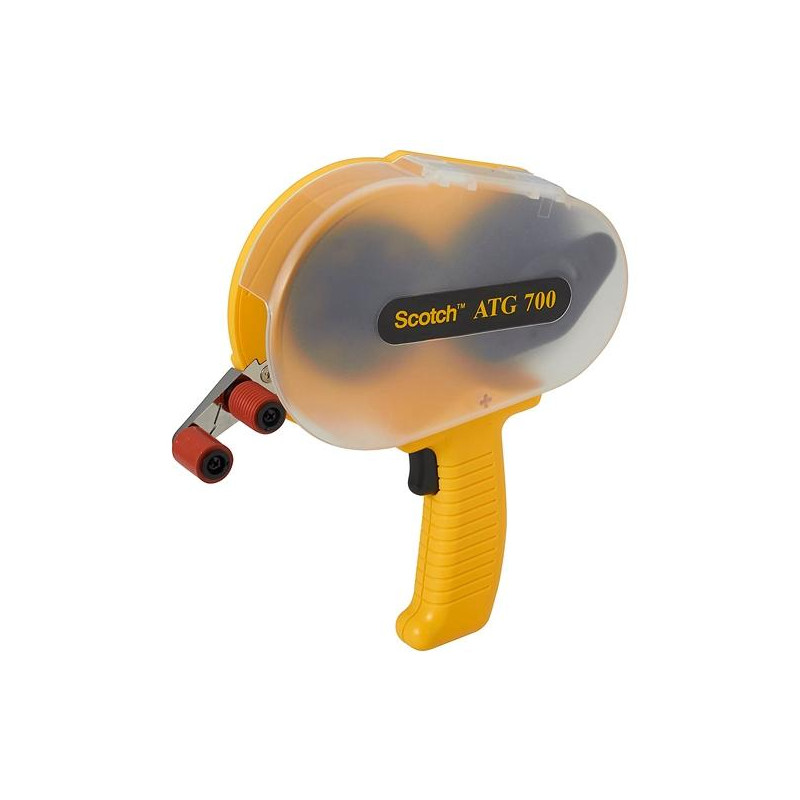 (7000031204) SCOTCH APLICADOR DE CINTA ADHESIVA TRANSFERIDORA ATG 700 PARA ROLLOS DE 9-12MM ANCHO