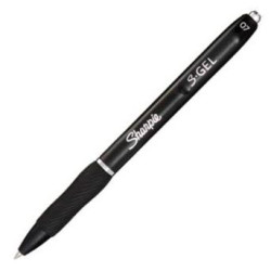 (2136595) SHARPIE BOLÍGRAFO S-GEL PUNTA MEDIA 0.7MM NEGRO