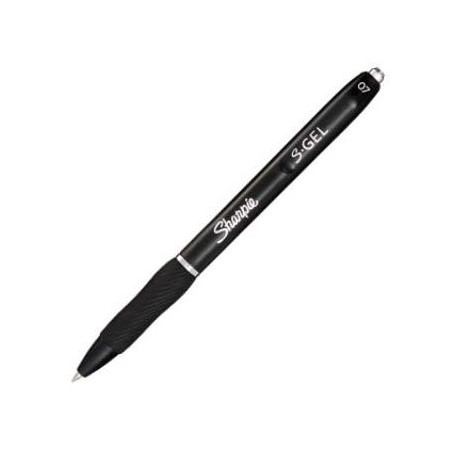 (2136595) SHARPIE BOLÍGRAFO S-GEL PUNTA MEDIA 0.7MM NEGRO