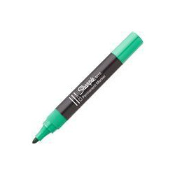 (S0192645) SHARPIE MARCADOR PERMANENTE VERDE M15 PUNTA REDONDA CAJA 12 UD