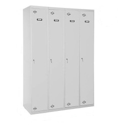 (8435104935040) SIMONRACK TAQUILLA METÁLICA SIMONLOCKER PROF. MON. SINGLE 4/4 300 (1200) 180X120X50CM GRIS