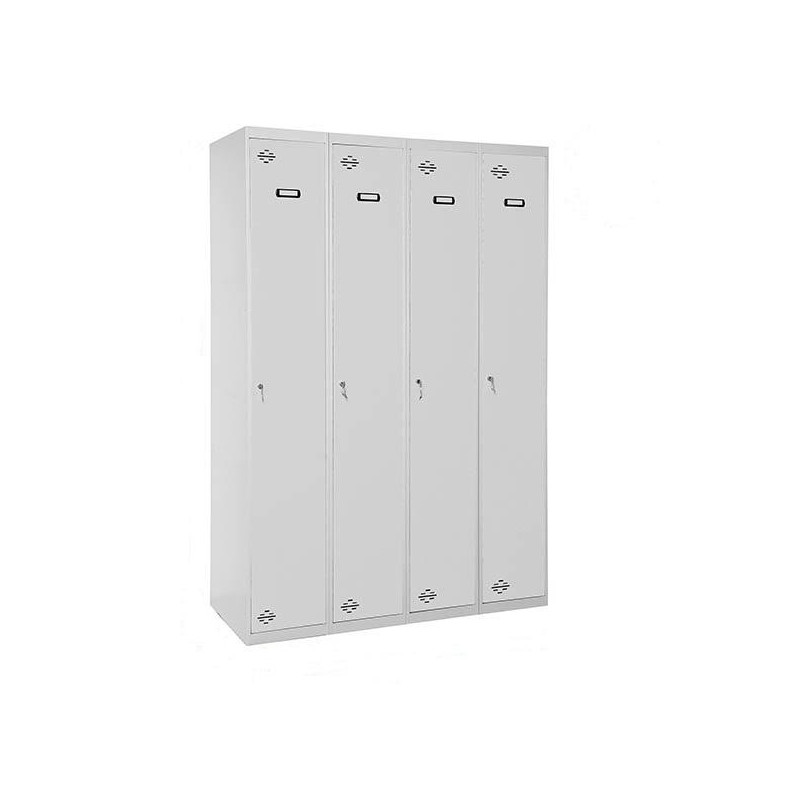(8435104935040) SIMONRACK TAQUILLA METÁLICA SIMONLOCKER PROF. MON. SINGLE 4/4 300 (1200) 180X120X50CM GRIS