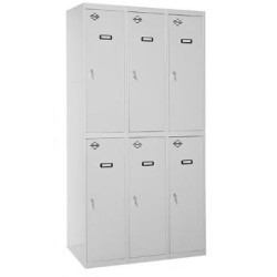 (8435104935095) SIMONRACK TAQUILLA METÁLICA SIMONLOCKER PROF. MON. TANDEM 3/6 300 (900) 180X90X50CM GRIS