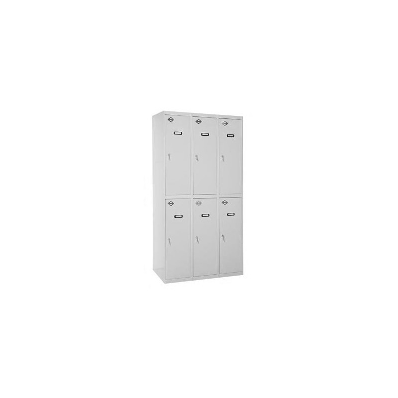 (8435104935095) SIMONRACK TAQUILLA METÁLICA SIMONLOCKER PROF. MON. TANDEM 3/6 300 (900) 180X90X50CM GRIS