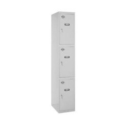 (8435104935125) SIMONRACK CASILLERO METÁLICO SIMONLOCKER 3P MONOBLOQUE 1/3 1800X300X500 GRIS