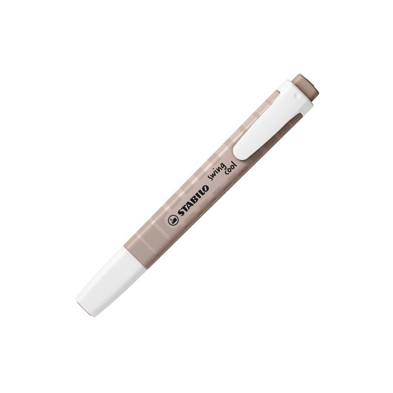 (275/193) STABILO MARCADOR SWING COOL NATURECOLORS GRIS CÁLIDO CAJA 10 UD